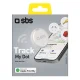 SBS Track My Circle Item Locator Compatible with Apple Find My - White
