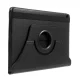 Huawei MediaPad M3 Lite 10.1\" Litchi Texture Rotary Stand Leather Case, Black