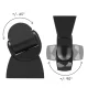 Maclean MCE201 B/B PIR Motion Sensor, IP65, 12m, Black