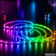 10m RGB LED Strip Light 2835 with Remote and App Control (12V, Music Sync)