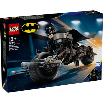 LEGO DC Super Heroes 76273 Batman Buildable Figure with Batpod
