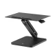 Maclean MC-493 Sit-Stand Desk Converter for Monitor or Laptop, Black