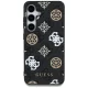 Guess 4G Printed Colored Peony Pattern MagSafe Case for Samsung Galaxy S25, Black