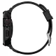 Spigen Apple Watch 4/5/6/7/8/SE (44/45mm) Case with Strap Rugged Armor Pro, Black