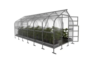 Teardrop Polycarbonate Greenhouse KLASIKA DROP 2.5x6m, 6mm