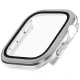 Uniq Voute Tempered Glass Case for Apple Watch 10/11 42mm Silver