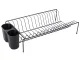 Metal Dish Drainer Rack, Black