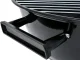 Portable Round Charcoal Grill with Lid and Wheels, 40 cm