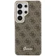 Guess 4G Script MagSafe Case for Samsung Galaxy S26 Ultra, Brown