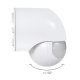 Maclean MCE203 Infrared Motion Sensor, 12m, 180°, 1200W