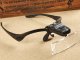 Headband Magnifier Glasses with 2 LED Lights & 5 Lenses