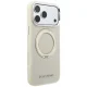 Karl Lagerfeld Ring Stand 360 case for iPhone 18 Pro / 17 Pro, beige