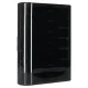 Weekly Pill Organizer and Medicine Container for Tablets, Black
