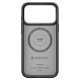 Spigen Enzo Aramid \"T\" MagSafe Phone Case Cover iPhone 17 Pro Max - Black and Silver