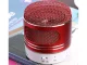 Wireless Portable Mini Bluetooth Speaker MP3 Radio FM USB MicroSD, Red