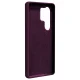 Etteri Silicone Mag Case for Samsung Galaxy S25 Ultra, Dark Cherry