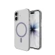 Puro iPhone 17 Case Lite Mag, Transparent with Pink Ring
