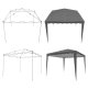 Pop Up Gazebo 3x3m Folding Garden Canopy Shelter