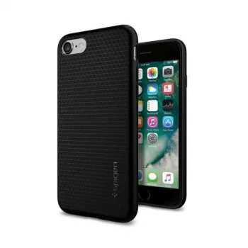 Spigen Liquid Air Case for Apple iPhone 7 / 8 / SE 2020 / 2022, Black