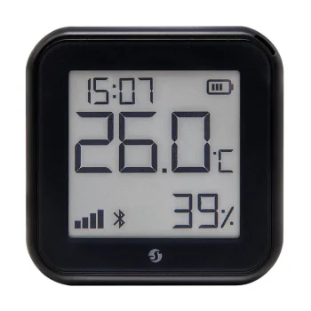 Shelly H&T Gen3 Smart Temperature and Humidity Sensor, Black