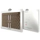 Guess 4G Printed Stripes Laptop Sleeve 16\", Brown