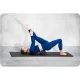 Neo-Sport NS-954 Massage Roller 33x14 cm, Black/Blue