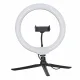 10\" LED RGB Ring Light with Tripod, Phone Holder, and Remote