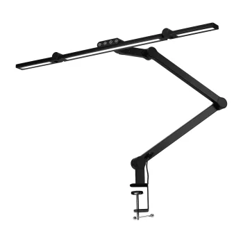 Glow L03 Cosmetic Desk Lamp with Clamp, Black