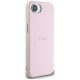 Guess Grained Ring MagSafe vāciņš Apple iPhone 16e, Rozā