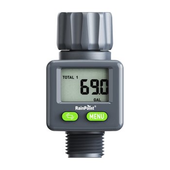 Digital Water Flow Meter RainPoint 0.5-45.5 L/Min