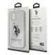 Apple iPhone 12 Pro Max 6.7\'\' US Polo Shiny Big Logo Case Cover (USHCP12LTPUHRWH), White