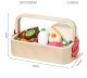 Kids Toy Wooden Magnetic Cutting Vegetables in the Basket