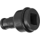 Makita 134873-0 Bit Adapter 1/2\" Square to 1/4\" Hex, Black