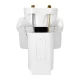 Gabbiano Berlin Hairdressing Washbasin, White-Gold