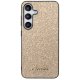 Guess Samsung Galaxy S24 Case Glitter Script, Gold
