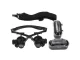 Head Magnifier Glasses with LED Light & 4 Lenses 10x-25x