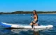 FunWater SUPFW05B Tiki 3.2m Inflatable SUP Paddleboard Set, Blue-White