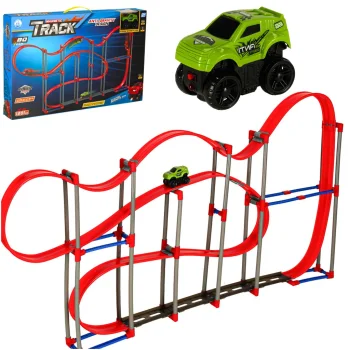 Anti-Gravity Magnetic Car Track 123 cm, 120 Elements