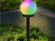 Garden Solar Ball Lights RGB 10 cm, 4 pcs