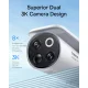 Baseus Security S1 Pro Outdoor Dual Camera 3K Kit, White
