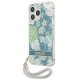 Guess iPhone 13 Pro Max Case Flower Strap Green
