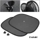 Car Side Window Sunshades DA354, 2 pcs, Black