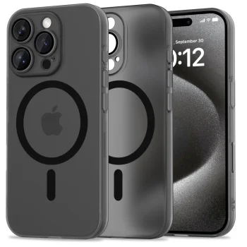 Apple iPhone 16 Pro Max 6.9'' Tech-Protect MagSlim MagSafe Case Cover, Semi-Transparent