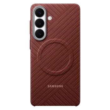 Samsung Carbon Magnet Case for Samsung Galaxy S26+ with MagSafe, Red