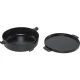Cast Iron Dutch Oven Weber 2in1 Gourmet BBQ System 8857, 6.8 l