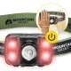 4Fizjo Mountain Goat LED Headlamp, 350 lm, Black