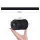 Maclean MCTV-672 Neoprene Cable Organizer, 110mm x 2m, Black/White