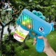 Bakalu Blue Whale Soap Bubble Gun with Solution