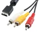 AV Cable 3x RCA for Sony PlayStation 1 / 2 / 3, 1.8m