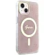 Apple iPhone 14 Plus 6.7\'\' Guess 4G MagSafe Case Cover (GUHMP14MH4STP), Pink
